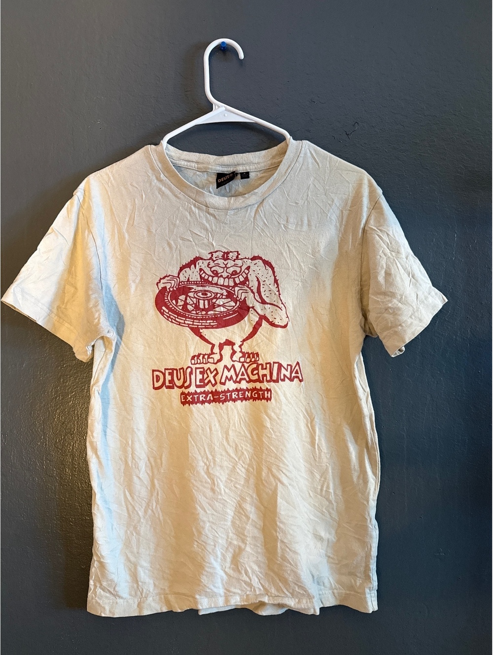 Deus Ex Machina Extra-Strength Graphic T-Shirt, Size Small